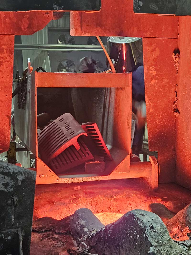 Scrap Recycling Loop for Cast7 Customers - scrap ready for melt